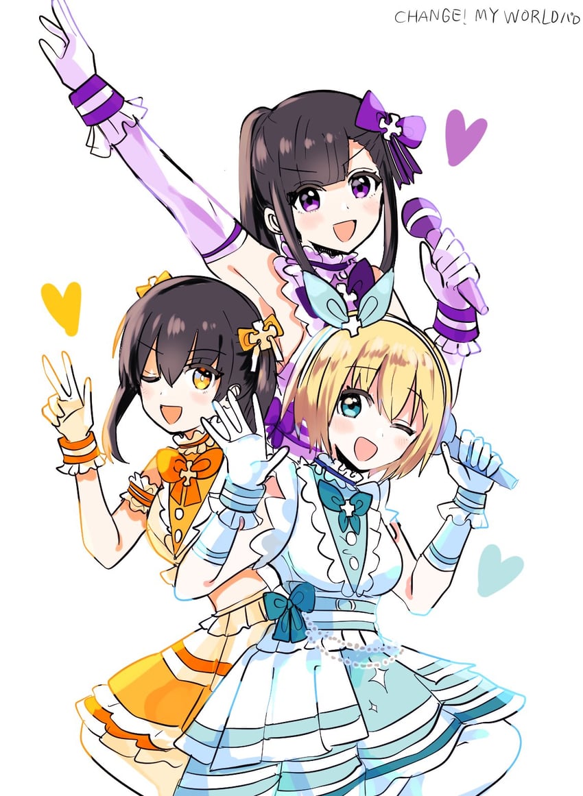 tamaki kotatsu, maki oze, and iris (en'en no shouboutai) drawn by arimasu_oiru