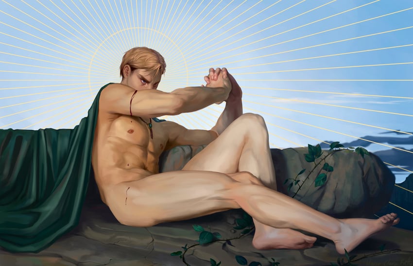 erwin smith (shingeki no kyojin and 1 more) drawn by bfretta