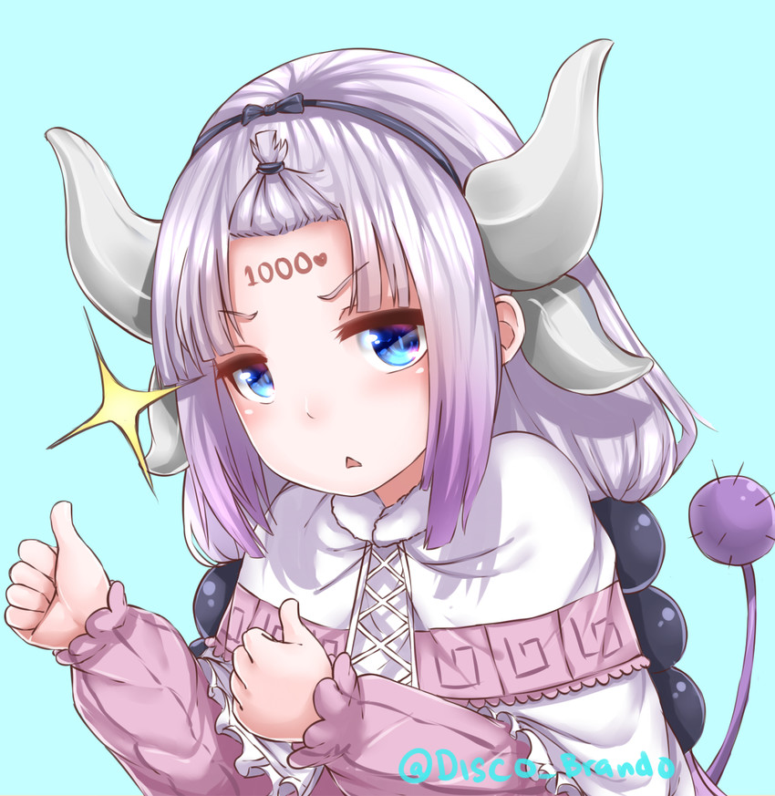 kanna kamui (kobayashi-san chi no maidragon) drawn by disco_brando