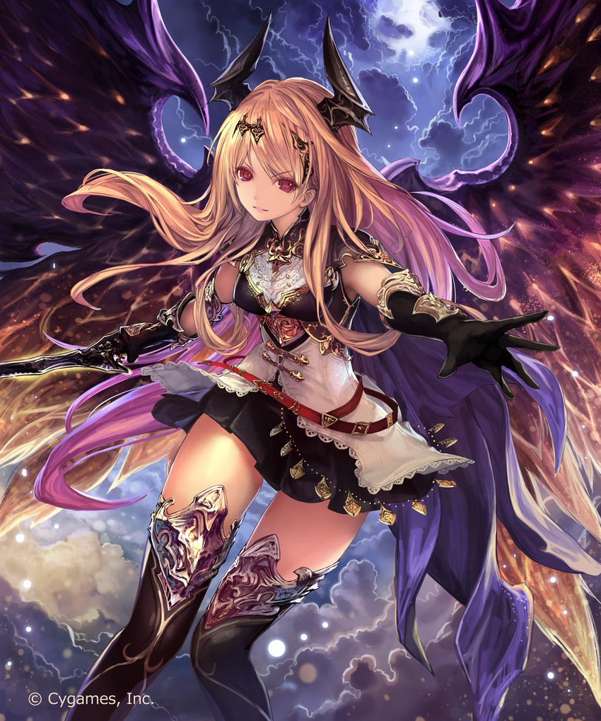 dark angel olivia (shingeki no bahamut) drawn by tachikawa_mushimaro