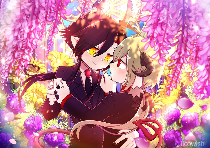 licorice and envi (funamusea) drawn by 1000senka