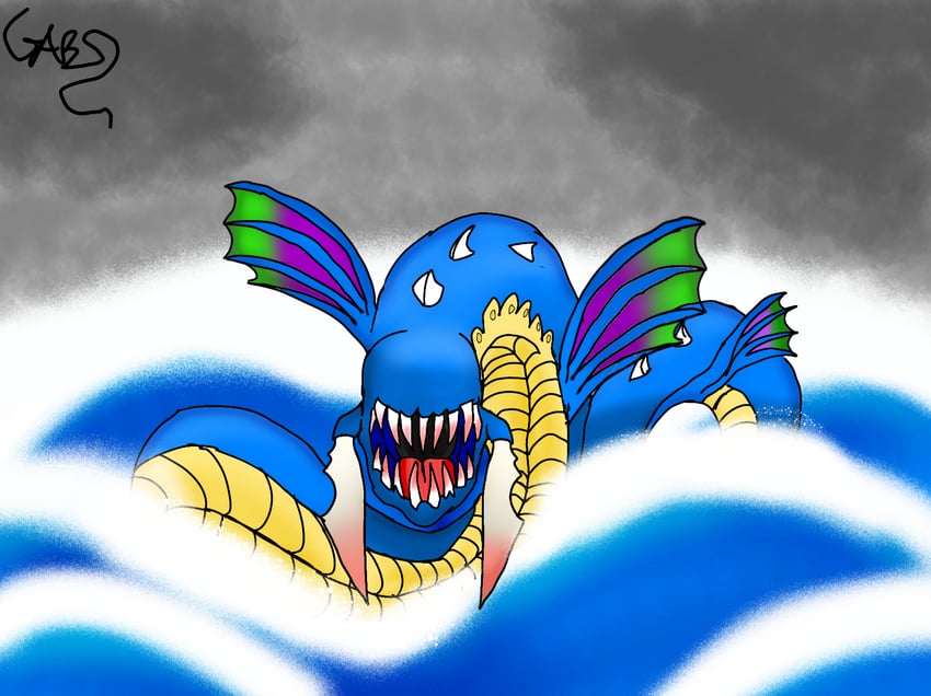 ocean dragon lord - kairyu-shin (yu-gi-oh! and 1 more)