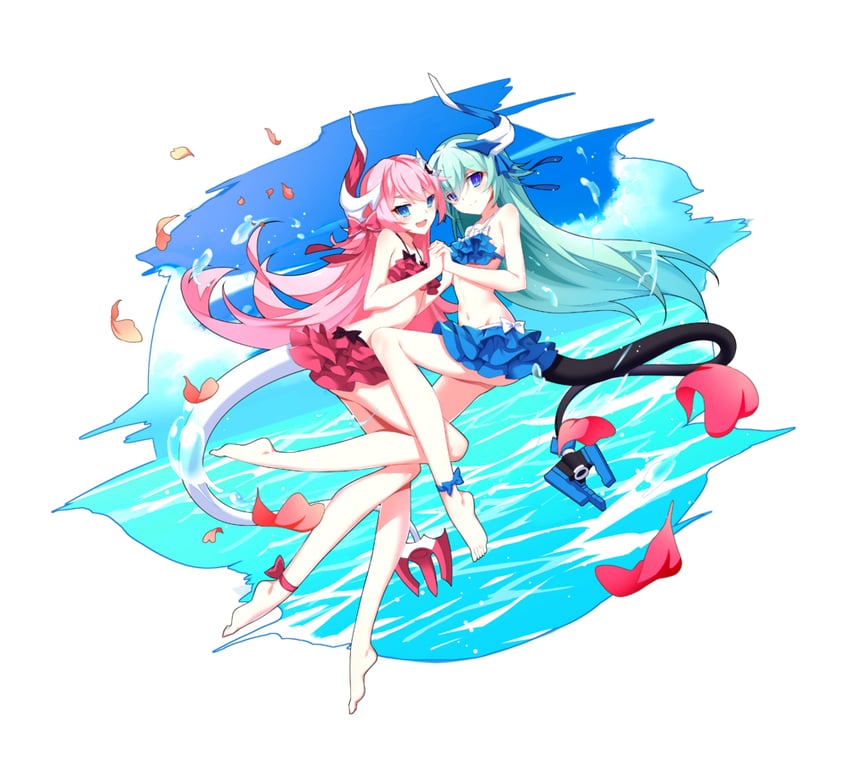 rozaliya olenyeva and liliya olenyeva (honkai and 1 more) drawn by miyuki_or69