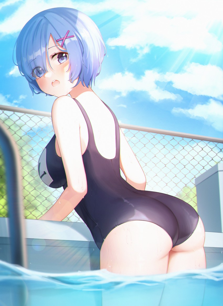 rem (re:zero kara hajimeru isekai seikatsu) drawn by gya_(144)