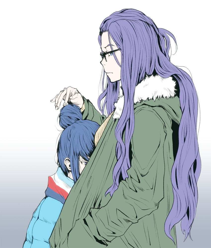 shima rin and kagamihara sakura (yurucamp) drawn by tamaoki_benkyou
