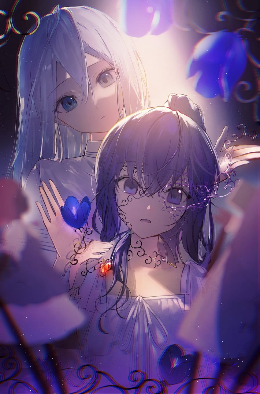 asahina mafuyu and yoisaki kanade (project sekai) drawn by kamatoyu