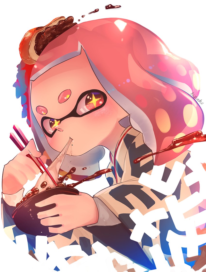 pearl (splatoon and 1 more) drawn by kashu_(hizake)