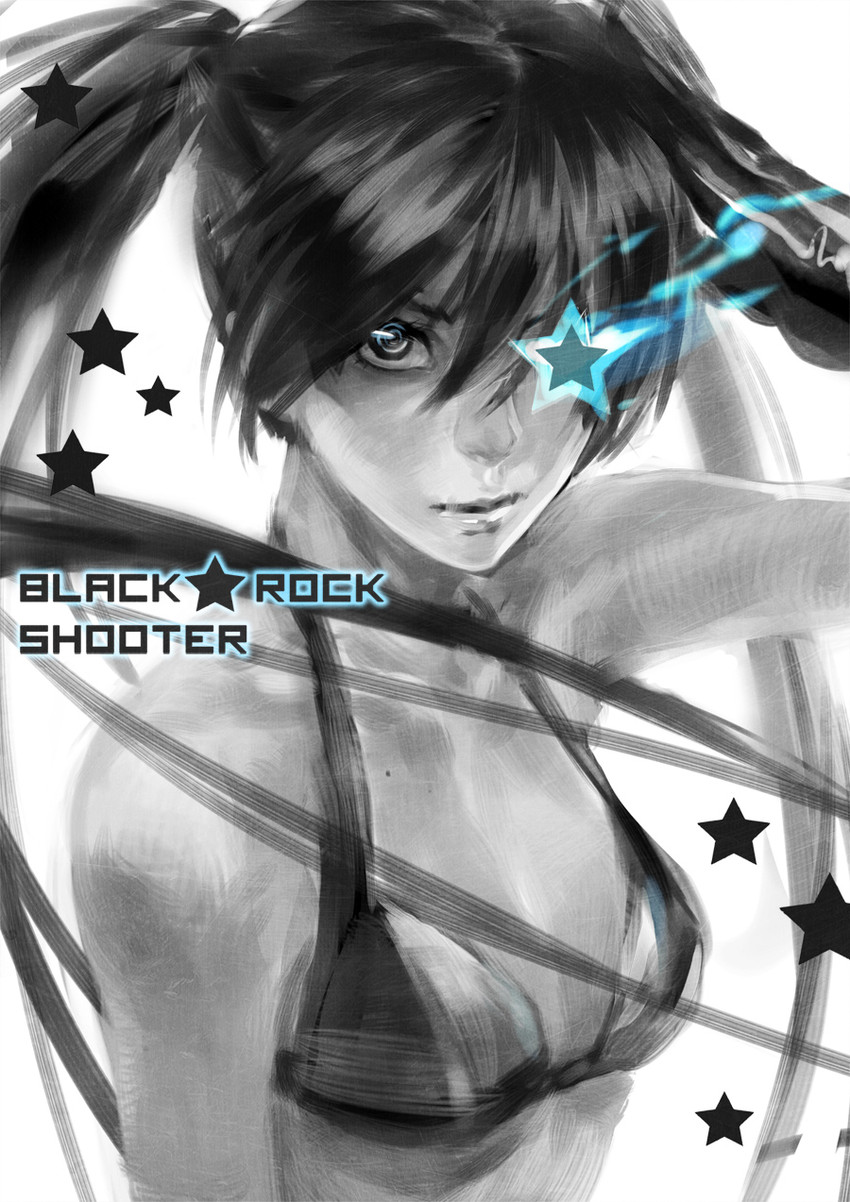 black rock shooter (black rock shooter) drawn by nadzomi_viro