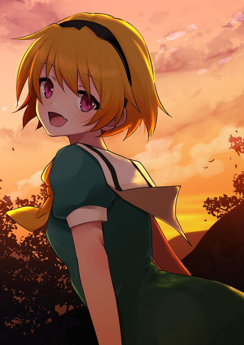 houjou satoko (higurashi no naku koro ni) drawn by poyadevil