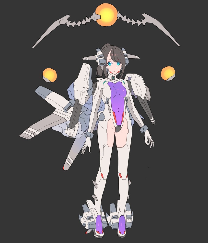 force, bit, and rx-10 albatross (r-type and 1 more) drawn by enkyo_yuuichirou