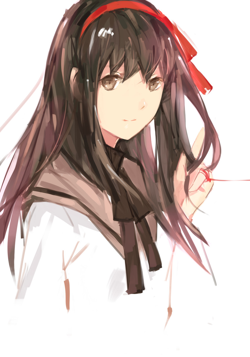 akemi homura (mahou shoujo madoka magica) drawn by road_233
