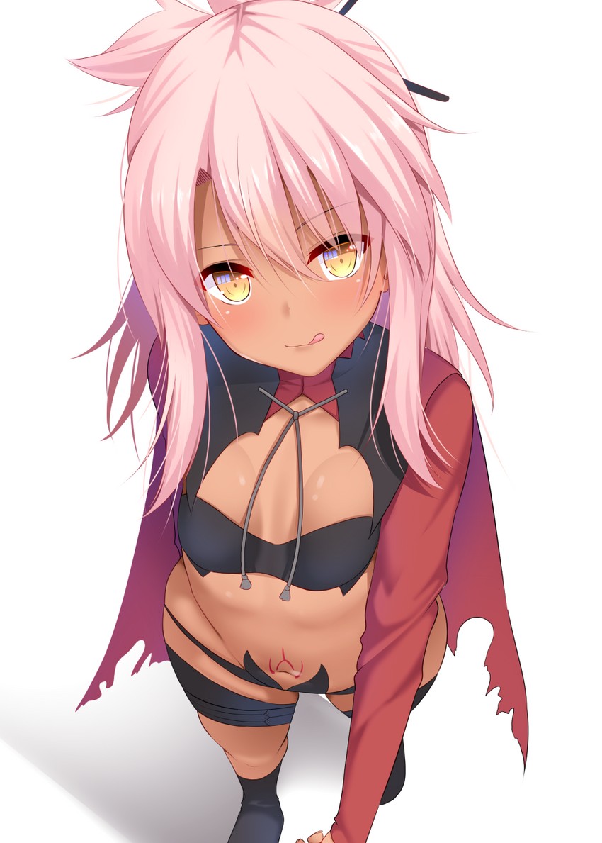 chloe von einzbern (fate and 1 more) drawn by takeyuu
