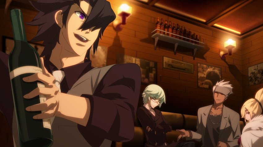 hilda, gordeau, chaos, and roger (under night in-birth)