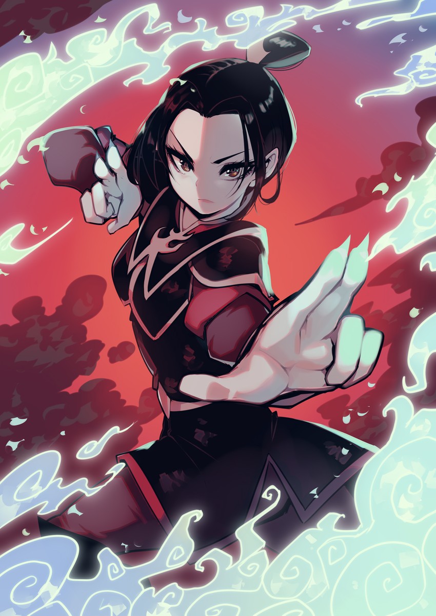 azula (avatar legends and 1 more) drawn by parororo