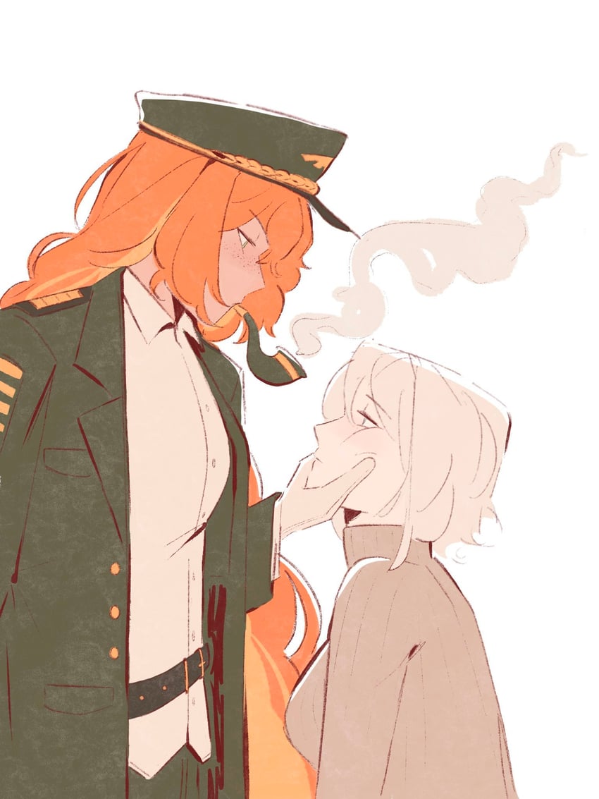 ishmael and faust (project moon and 1 more) drawn by l0yoke