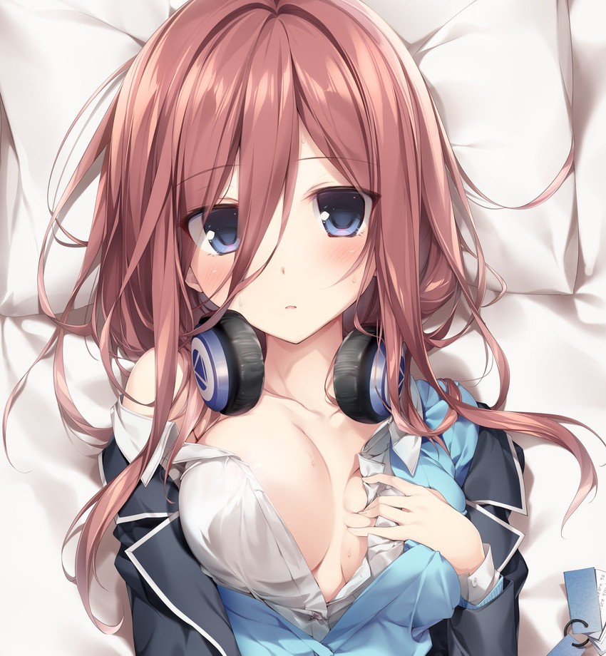 nakano miku (go-toubun no hanayome) drawn by karory