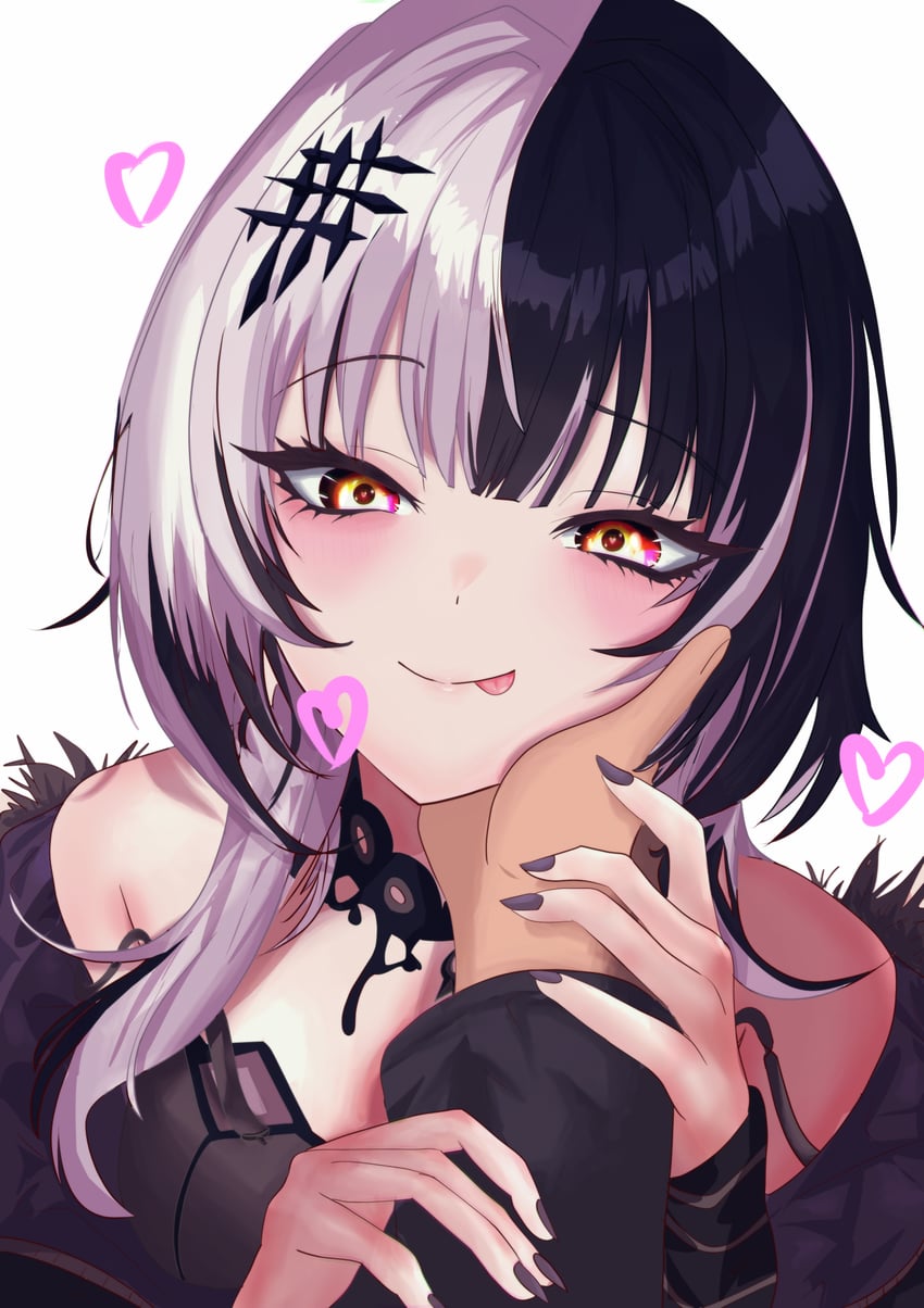shiori novella (hololive and 1 more) drawn by akamiya_mumu