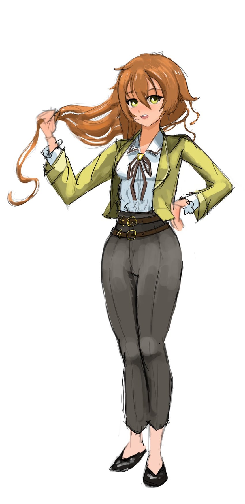 towa herschel (eiyuu densetsu and 2 more) drawn by r_thors