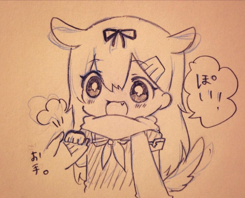 yuudachi and yuudachi kai ni (kantai collection) drawn by jako_(jakoo21)