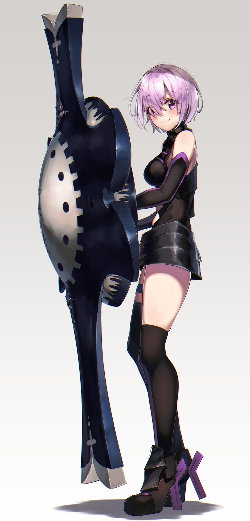 mash kyrielight (fate and 1 more) drawn by yamanokami_eaka