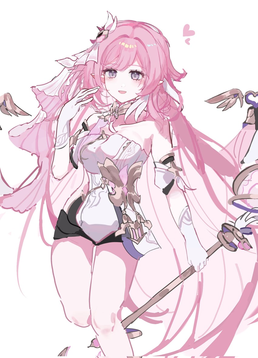 elysia (honkai and 1 more) drawn by ko_(assd_009)