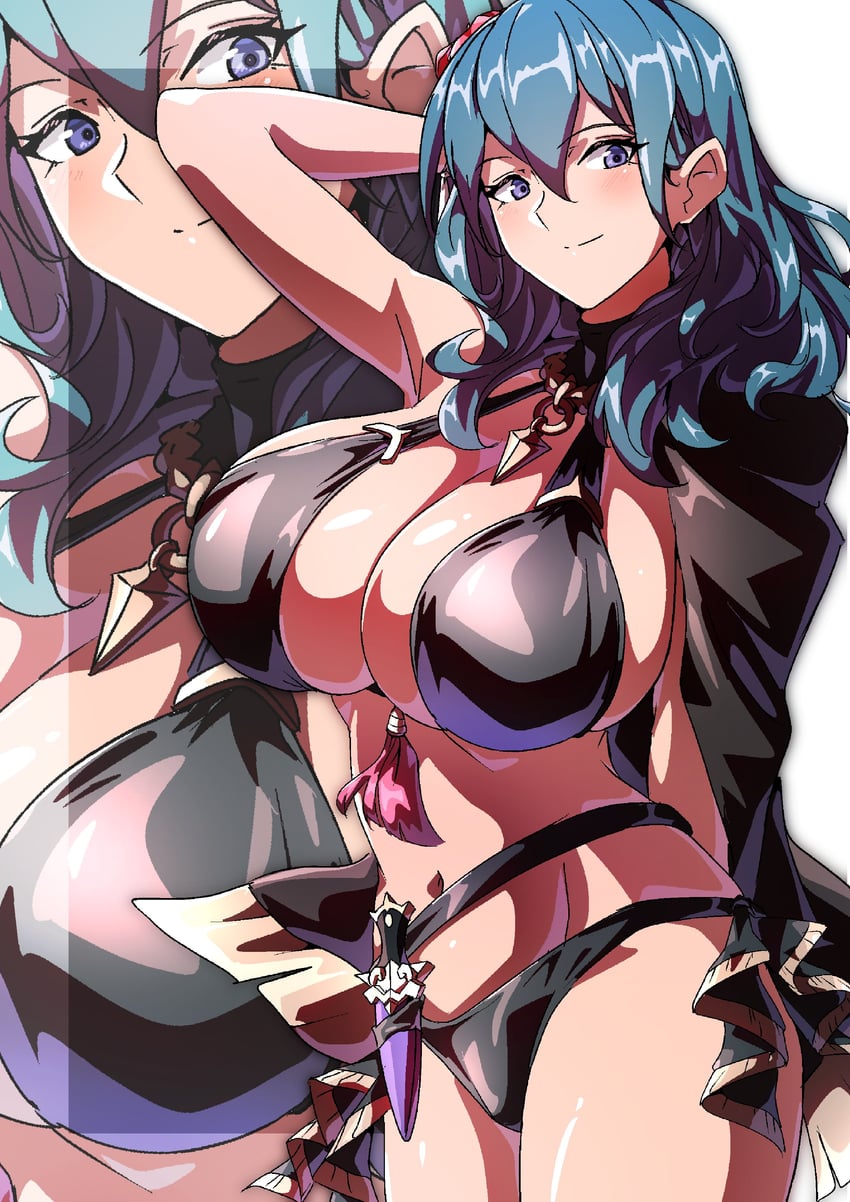 female byleth (fire emblem and 2 more) drawn by to_(tototo_tk)