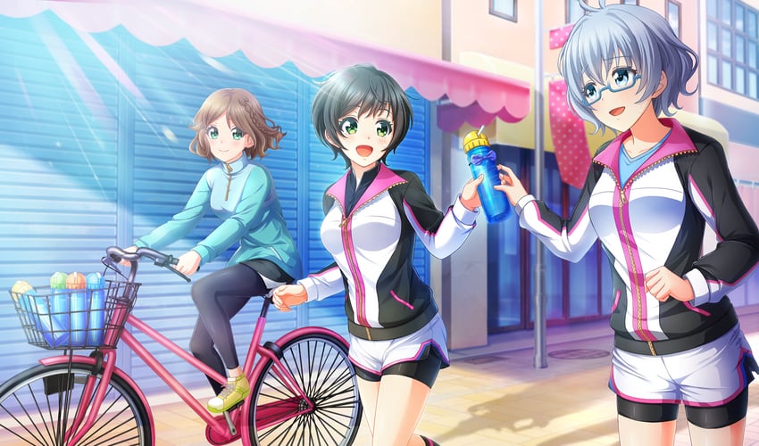 kawakita tomoe, hase maria, and kakehashi momoko (cinderella series and 1 more)