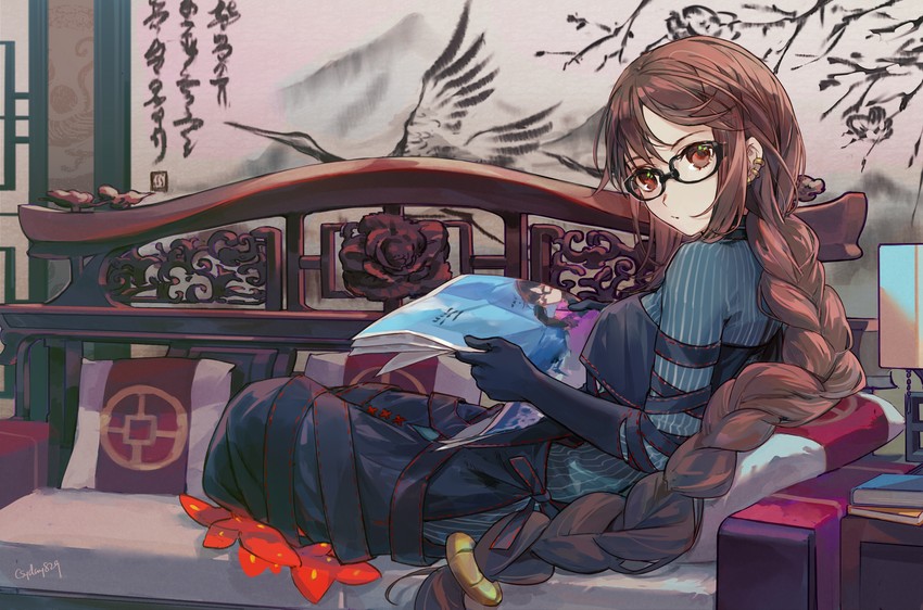 yu mei-ren (fate and 1 more) drawn by csyday