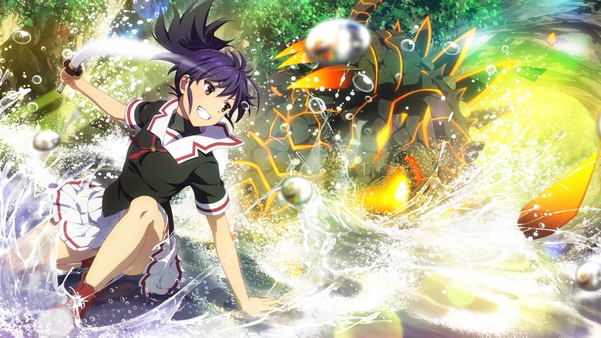 aratama and etou minato (toji no miko and 1 more)