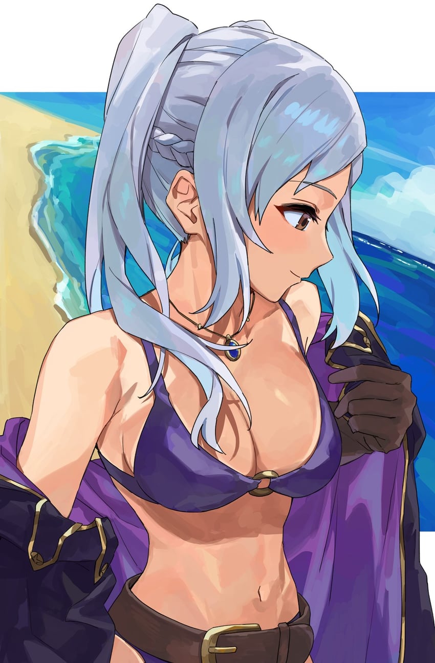female robin (fire emblem and 2 more) drawn by kamu_(kamuuei)