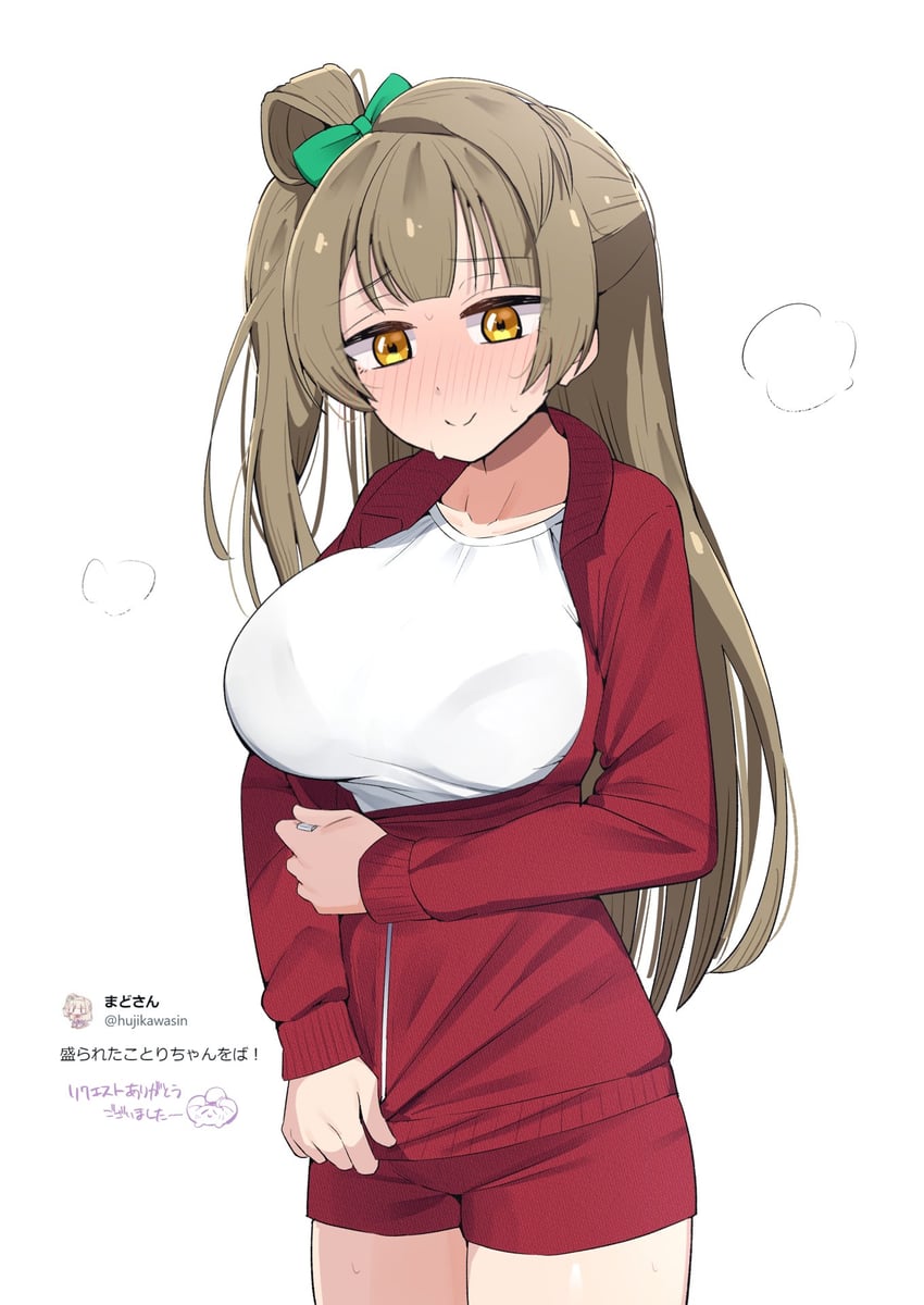 minami kotori (love live! and 1 more) drawn by kooei