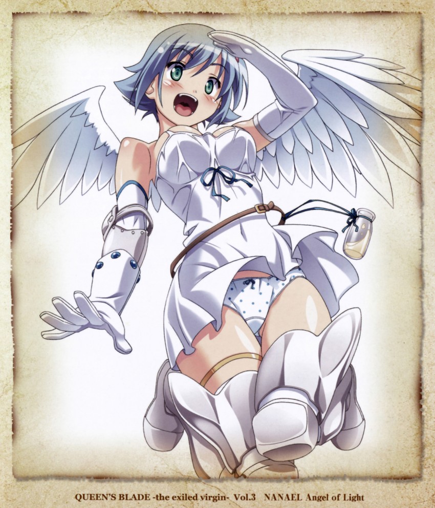 nanael and angel of light nanael (queen's blade) drawn by kuuchuu_yousai
