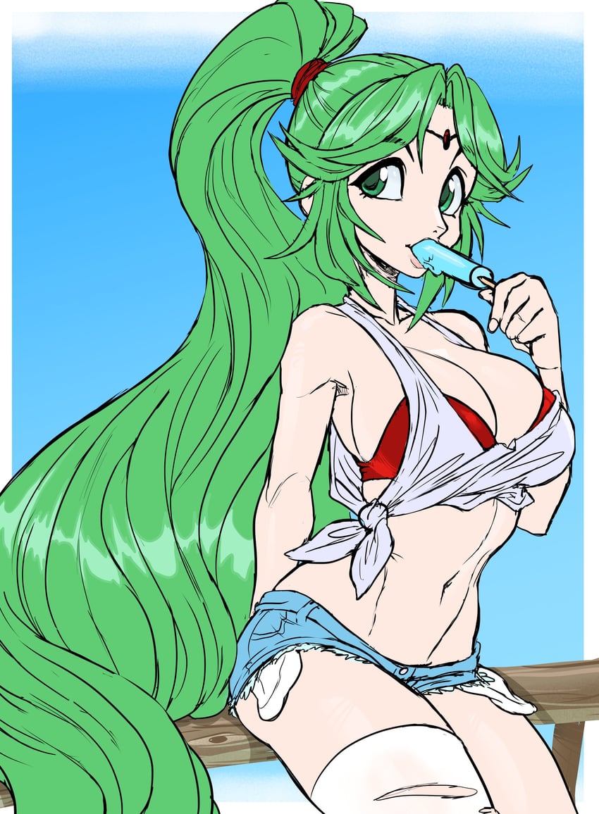 palutena (kid icarus and 1 more) drawn by teevo
