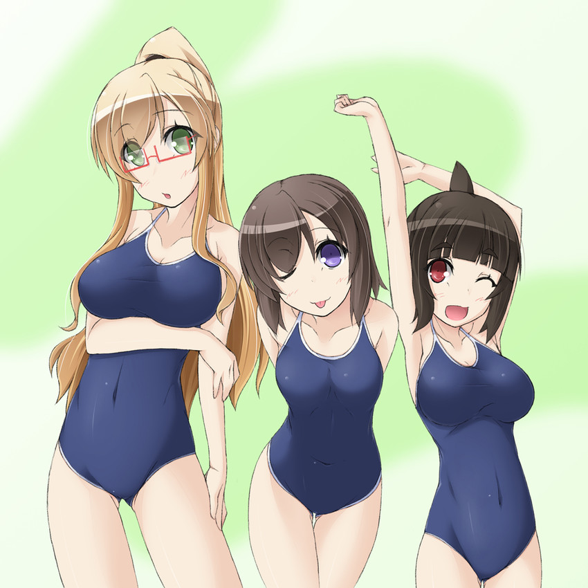 usami nanako, kohinata yukari, and mikoze yui (futsuu no joshikousei ga locodol yattemita) drawn by serimura_yuito
