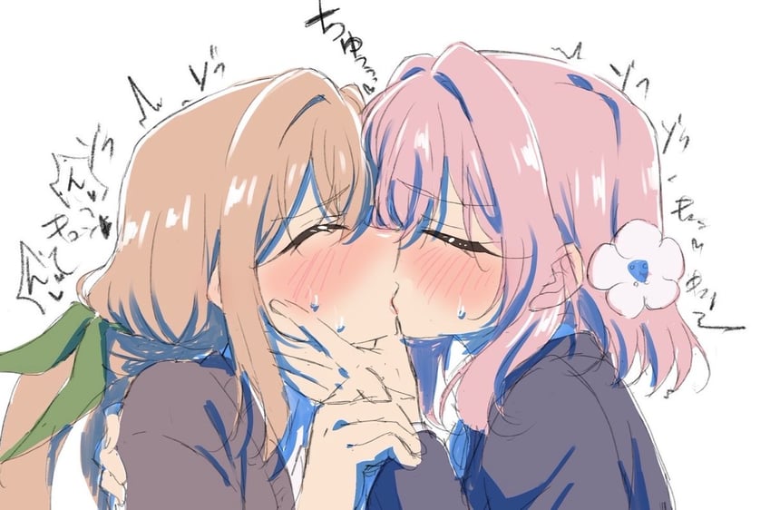inda karane and hanazono hakari (kimi no koto ga dai dai dai dai daisuki na 100-nin no kanojo) drawn by or2_(sahr7857)