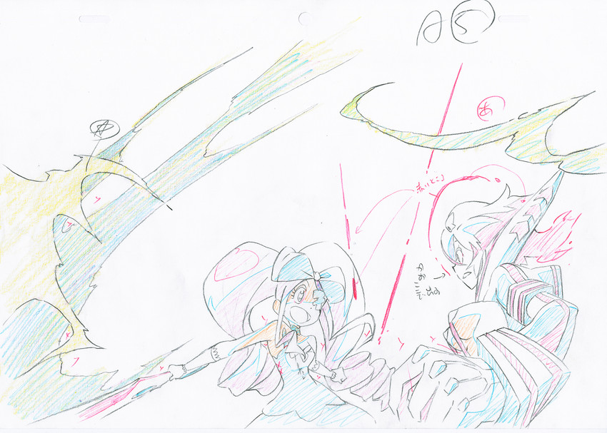 matoi ryuuko, senketsu, and harime nui (kill la kill)