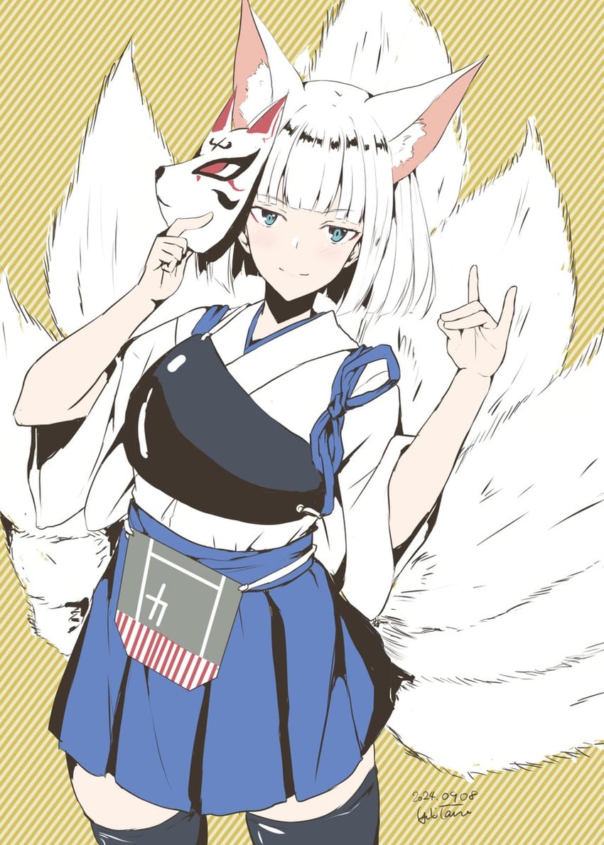 kaga and iguchi yuka (kantai collection and 1 more) drawn by taira_yuuki