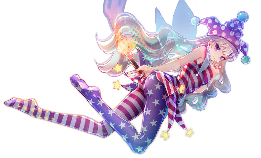 clownpiece (touhou and 1 more) drawn by miyuki_ruria