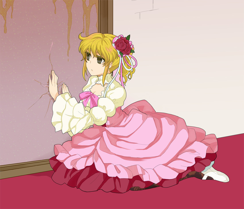 furudo erika and ushiromiya jessica (umineko no naku koro ni) drawn by tiihatanono