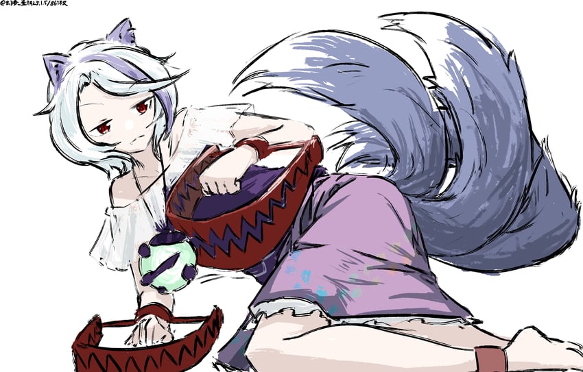 mitsugashira enoko (touhou) drawn by ve1024