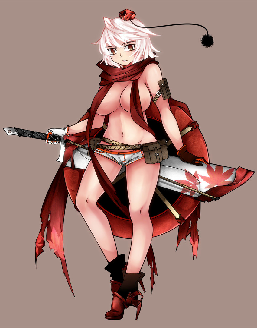 inubashiri momiji (touhou) drawn by aoshima