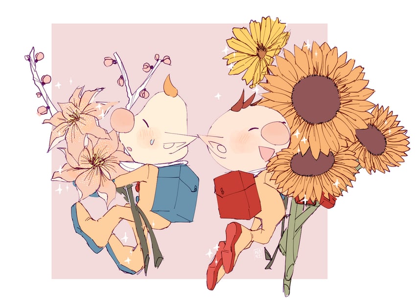 olimar and louie (pikmin and 1 more) drawn by cutie-png
