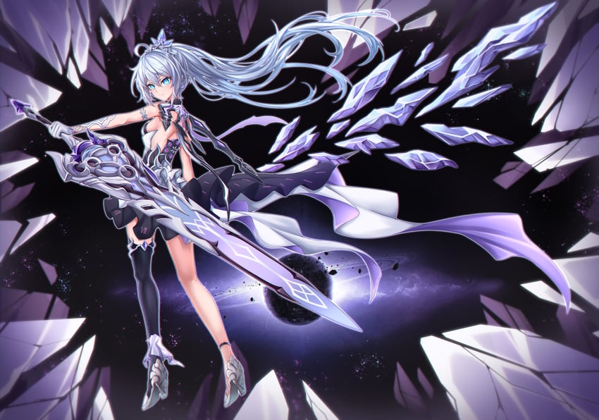 kiana kaslana (honkai and 1 more) drawn by miying_(13975192760)