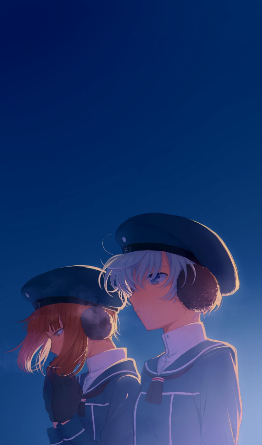 z1 leberecht maass and z3 max schultz (kantai collection) drawn by hai_(haihki)