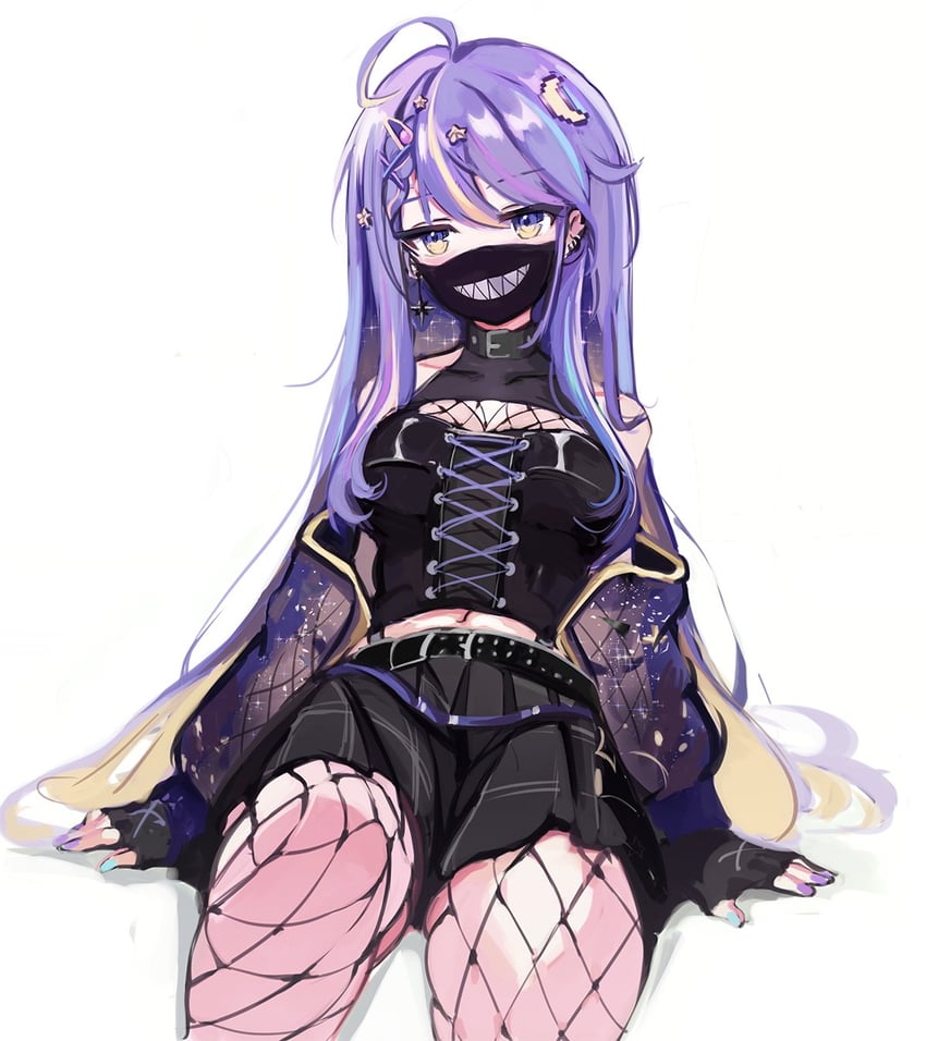 moona hoshinova (hololive and 1 more) drawn by koahri