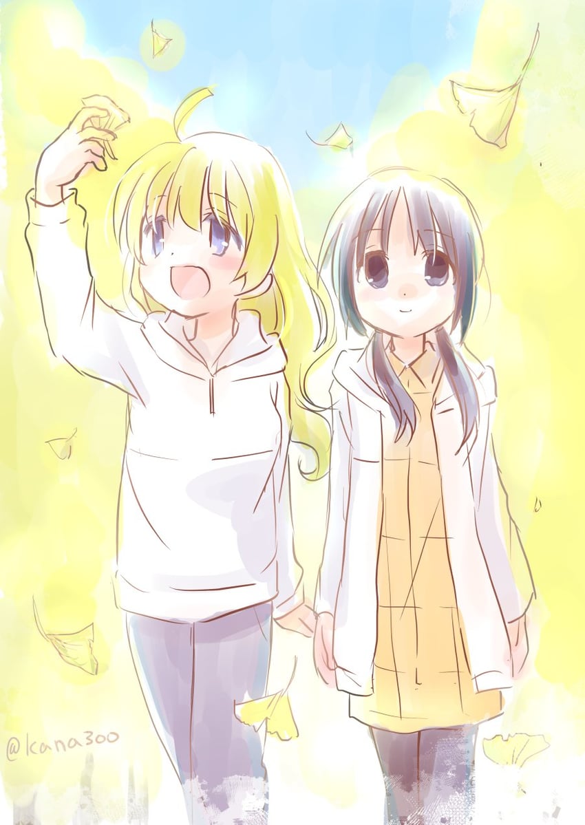 chito and yuuri (shoujo shuumatsu ryokou) drawn by mitou_kana