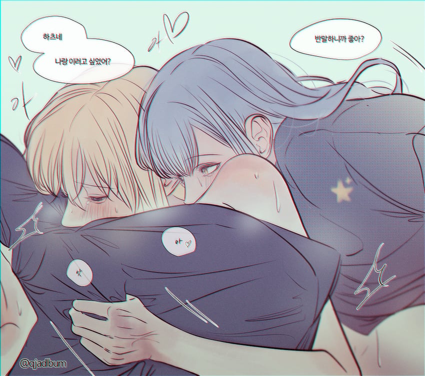togawa sakiko and misumi uika (bang dream! and 1 more) drawn by qjadlbum