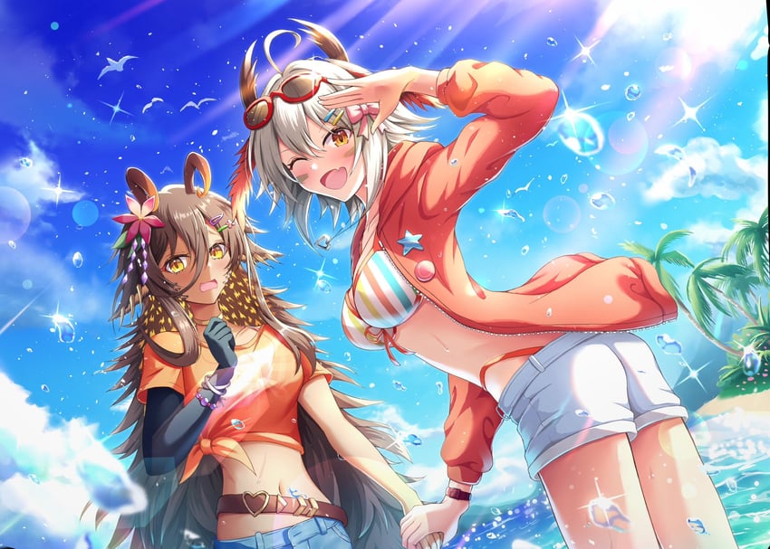 traptrix myrmeleo and traptrix holeutea (yu-gi-oh!) drawn by unisenpai