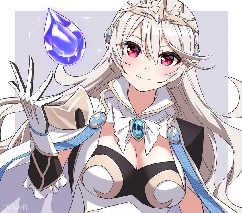 female corrin (fire emblem and 2 more) drawn by shinae