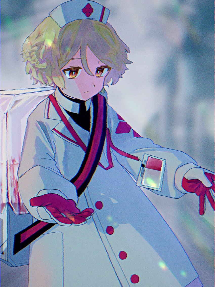 nurse robot type t (utau) drawn by sahanji